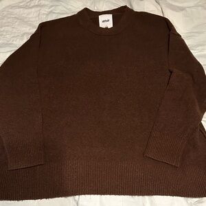Aerie Unreal Deep Earth Crewneck Sweater